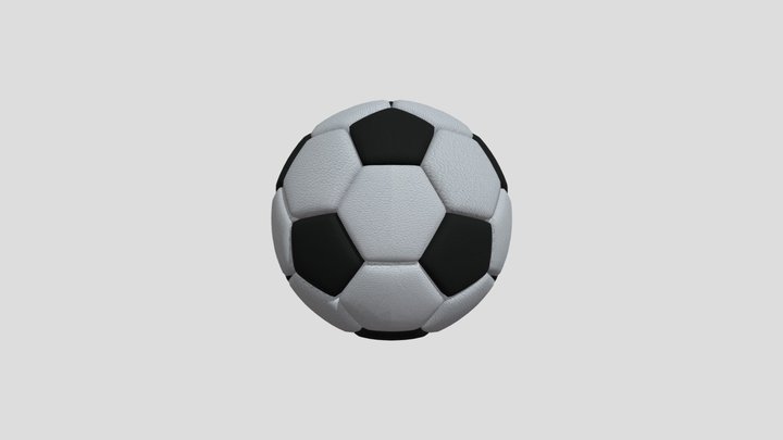 Football 3D Model