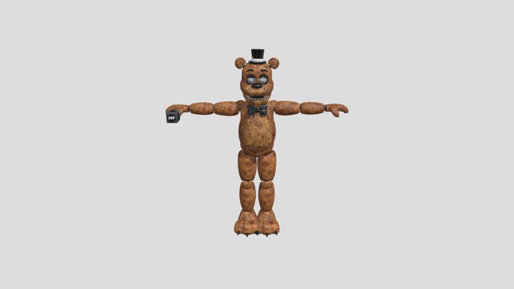 Classic Freddy 3D Model