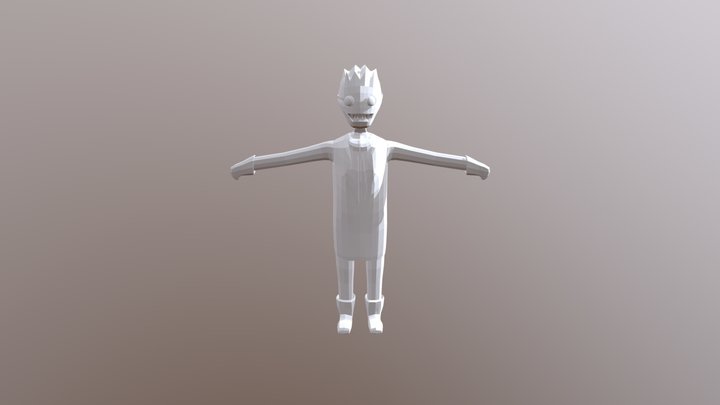Game Character 2 3D Model