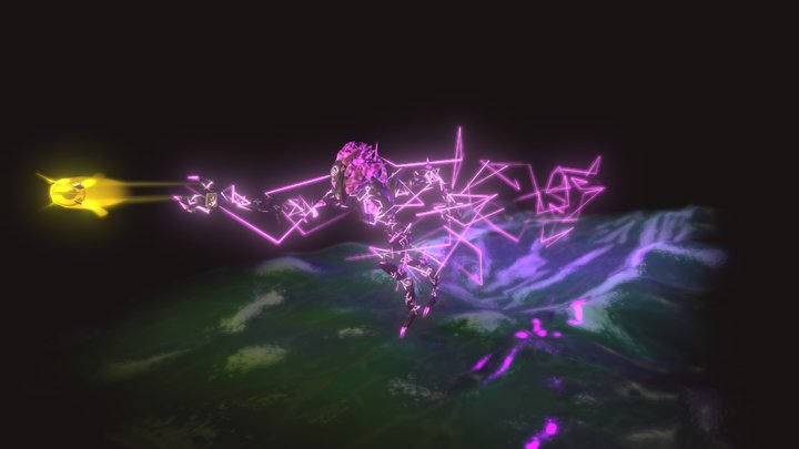 Magnetic Speedster Golem (BoltSurge) 3D Model