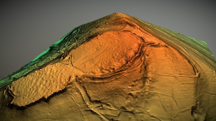 Little Doward, Herefordshire (UK) – Free 3D Model STL