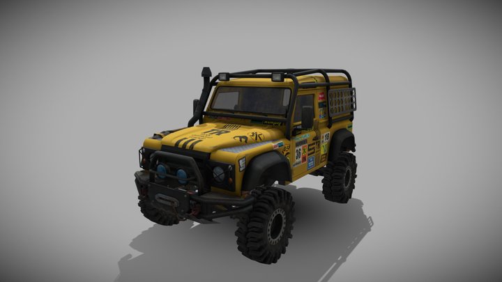 Land Rover Defender 3D Model