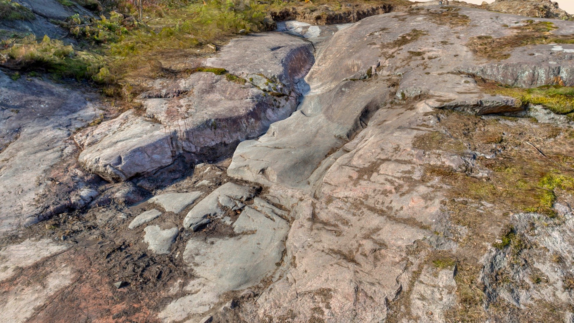 Viilarintien hiidenkouru (The Viilarintie gorge)