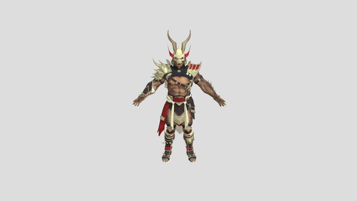 MK11 Shao Kahn 3D Model