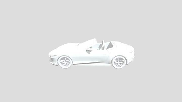FERRARI ROMA 2020 3D Model