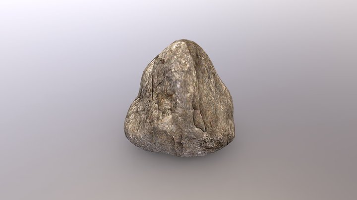 Z-Brush Rock 3D Model