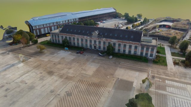 Nantes 2 Chantiers Navals 3D Mesh 3D Model