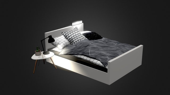 Bedroom Corner 3D Model