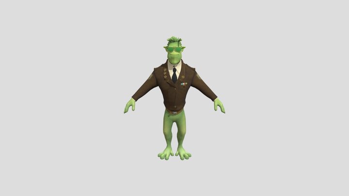 General Grawl (Planet 51) 3D Model