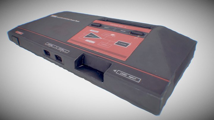 SEGA Master System 3D Model
