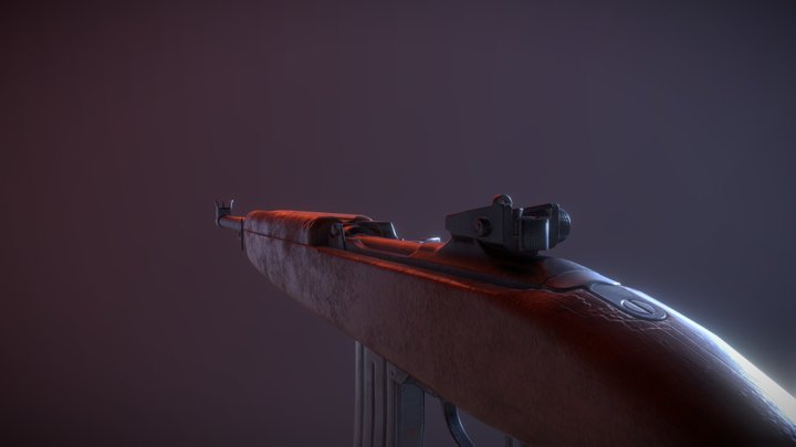 M2 Carbine 3D Model