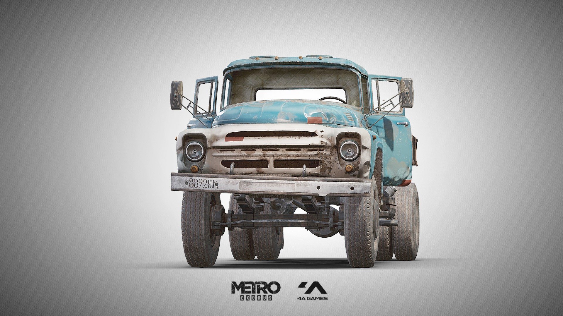 Soviet Truck - Metro Exodus - 3D model by Karol Miklas (@karolmiklas)  [cd97726]