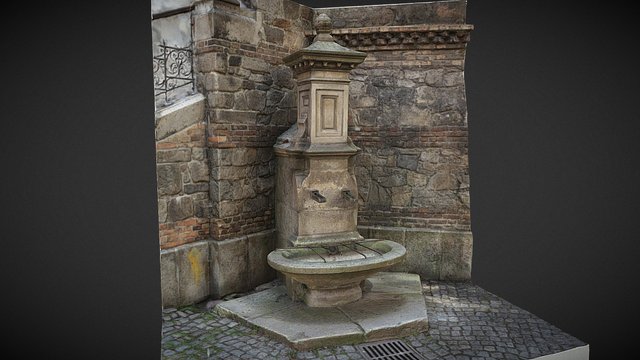 Fountain 03 3D Model