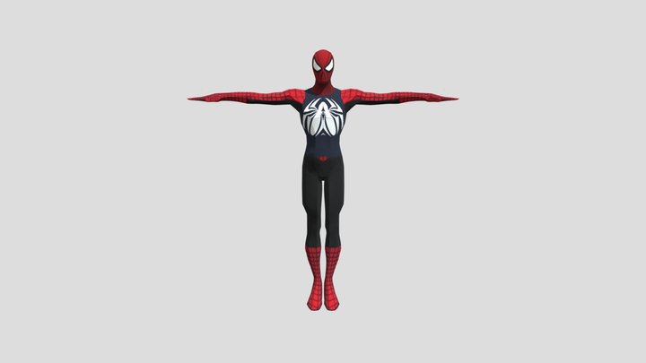 Spider-Man 2 Window Tsaphnat Spider-Mbuyi suit 3D Model