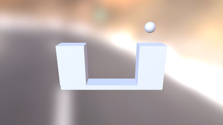 Ball Met Omgevinig 3D Model