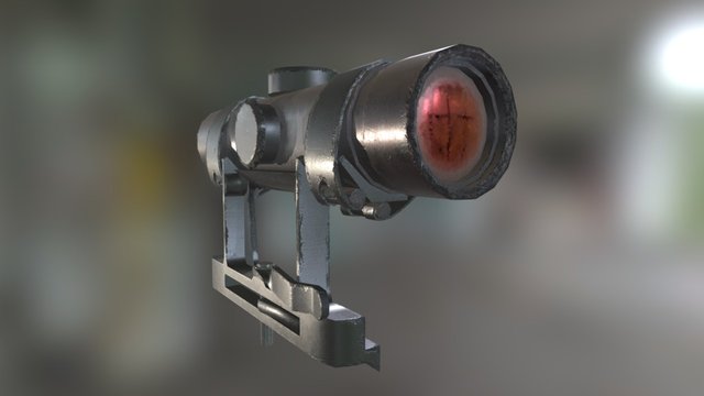 ZF-4 Scope (for MP44) 3D Model