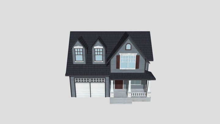 House, Exterior (2) 3D Model