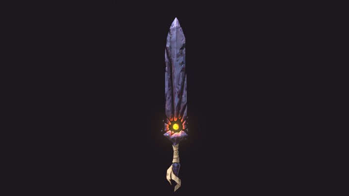 Radiant Core Blade 3D Model