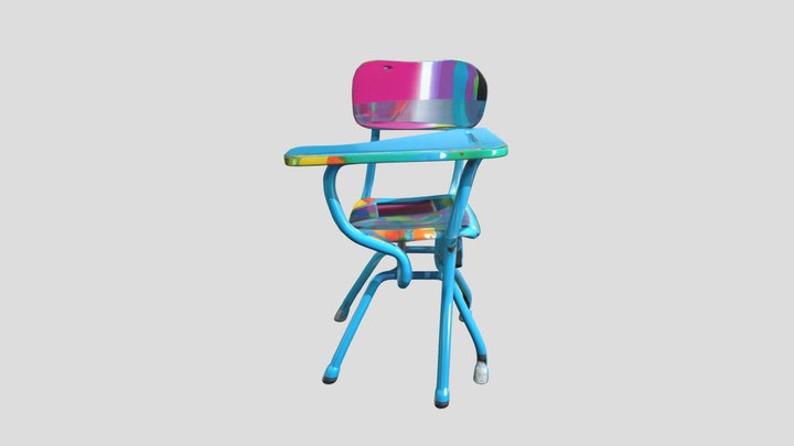 Silla Escolar – Modèle 3D gratuit STL