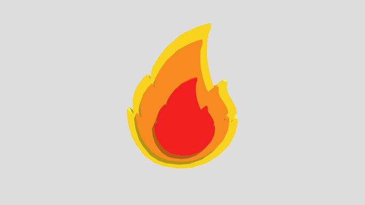 Flame 3D Model