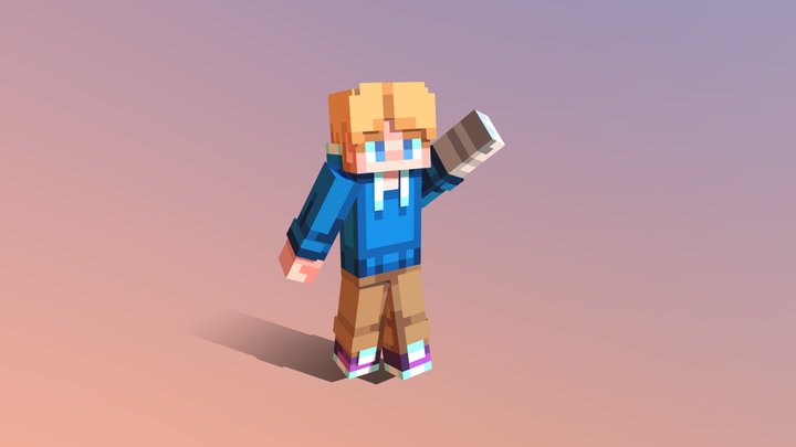 My Minecraft skin 3D Model