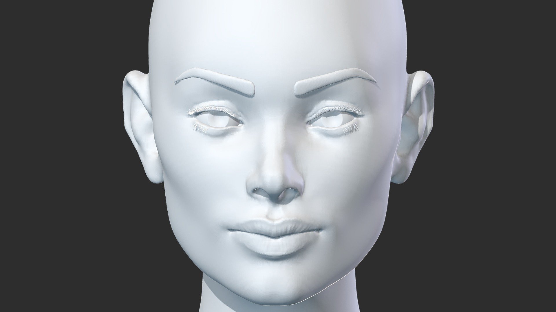 Female head - 02