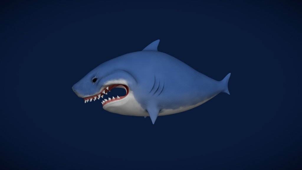 Shark - Download Free 3D model by Edgar Vázquez (@edgar.vz) [cda2cd3 ...