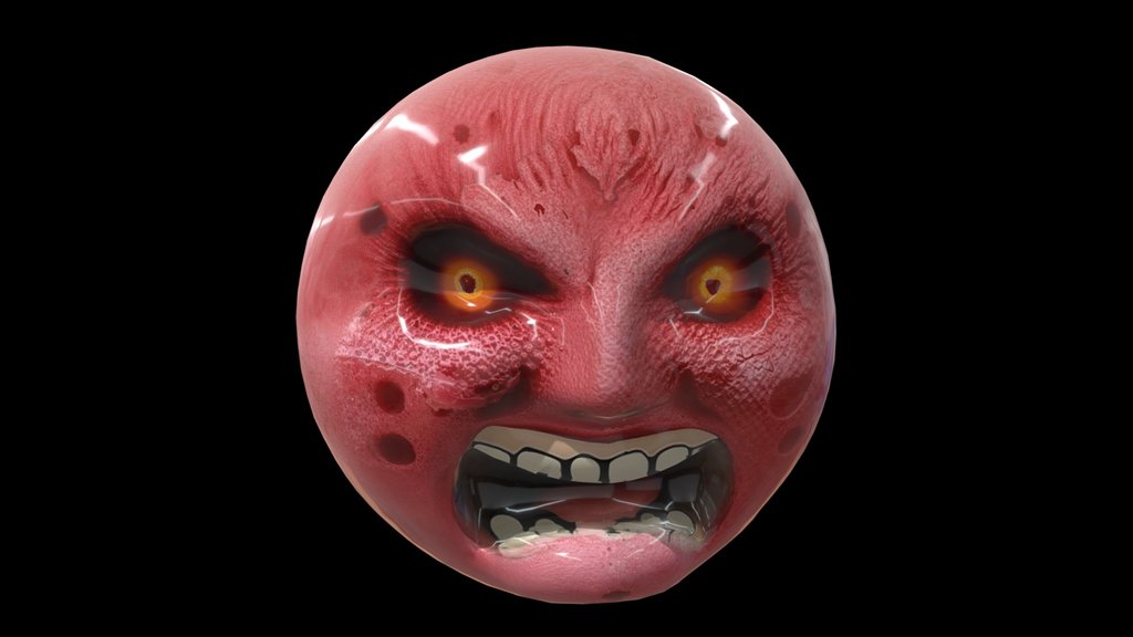 Peach 3d model