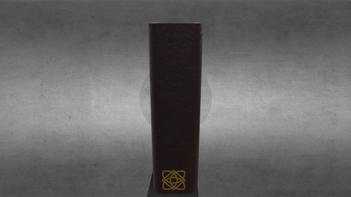 Potion Book 3D Model