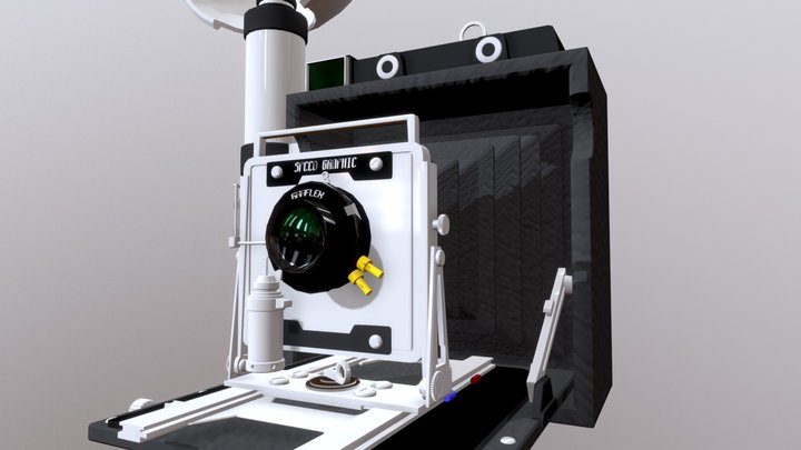 Speedgraphic Graflex 3D Model