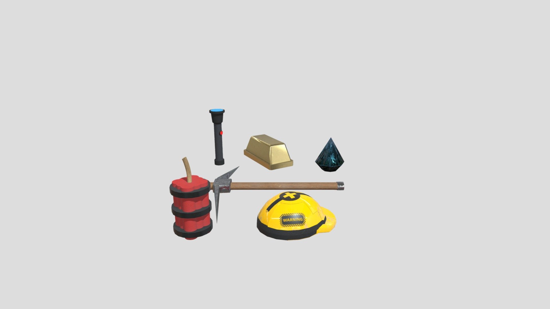 Mining Asset Pack - 3D model by BionicIsland [cda4d26] - Sketchfab