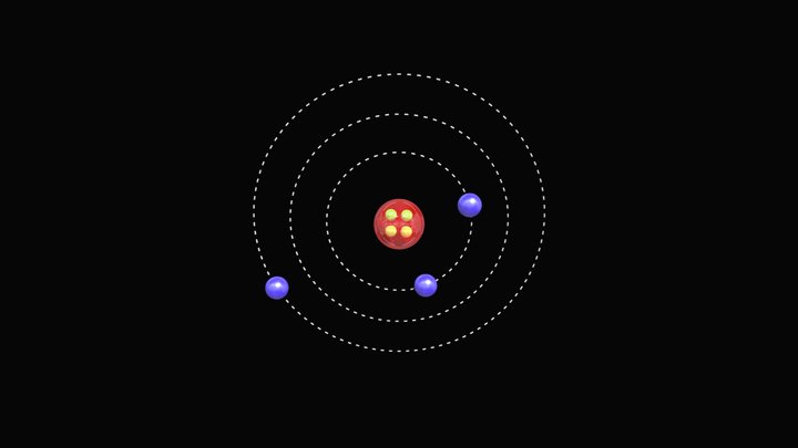 Atom 3D Model