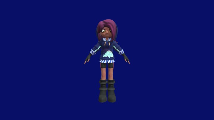 SMG4 - Human Desti (2023/Fanmade) – Modèle 3D gratuit STL