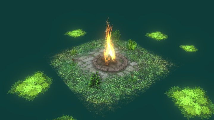 FireCamp 3D Model