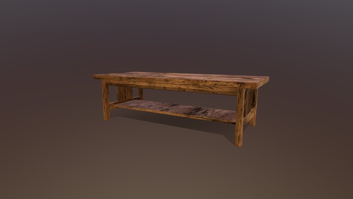 3D Table Game Asset 3D Model