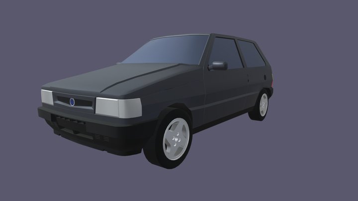2001 Fiat Uno 3D Model