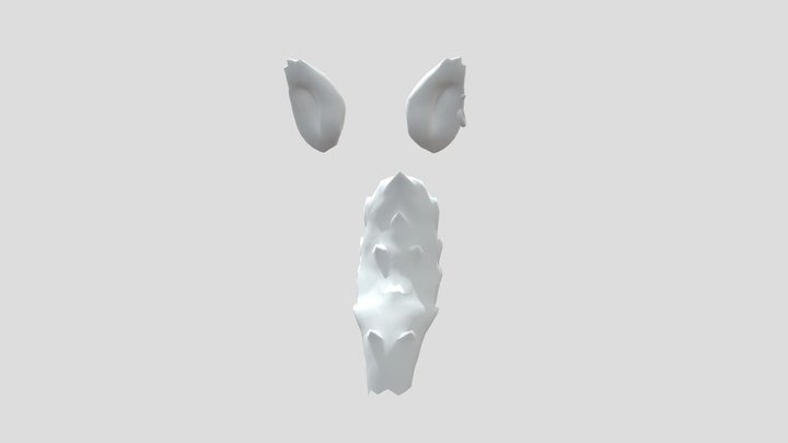 Aphmau wolf ears and tail for you! 3D Model