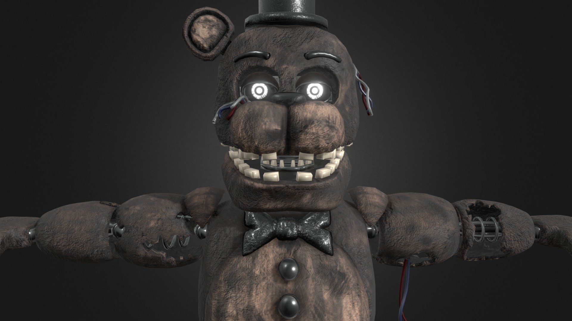 Phantom Freddy Hw Model Edit 20 Download Free 3d Model By Captain Allen Allenanimations 2585