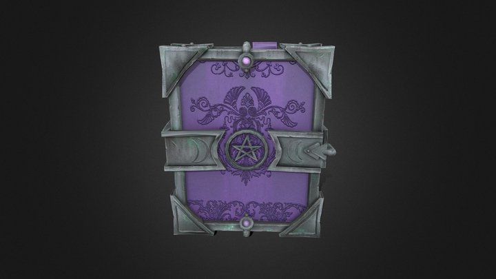 Witch Book 3D Model