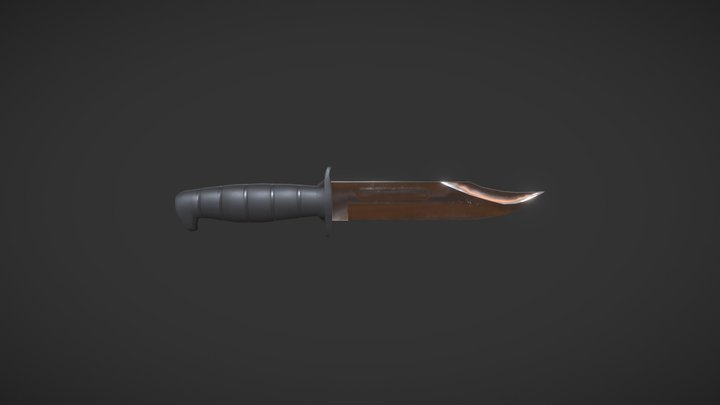 Knife 3D Model