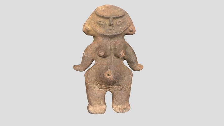 山形土偶 3D Model