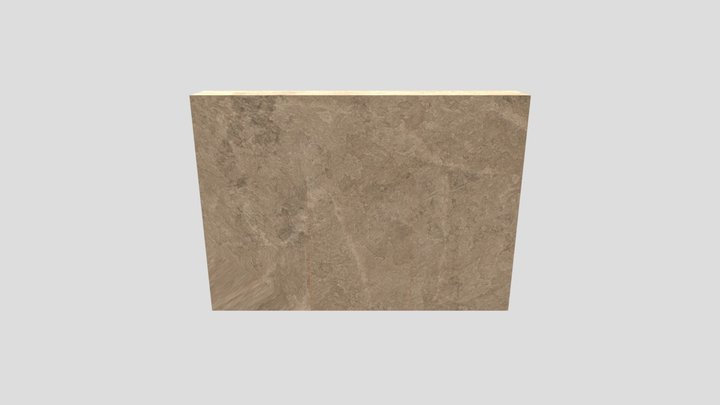 house wall with door 3D Model