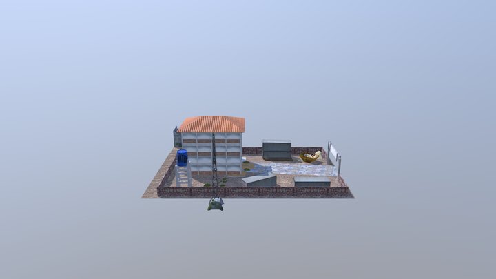 Cenário. 3D Model