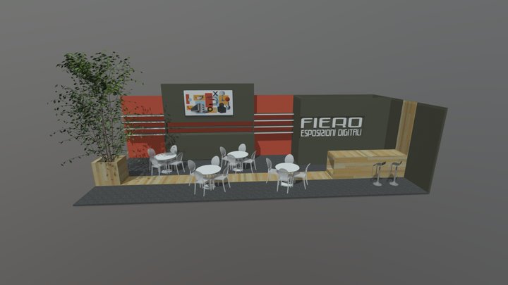 Fiero Padiglione 3D Model