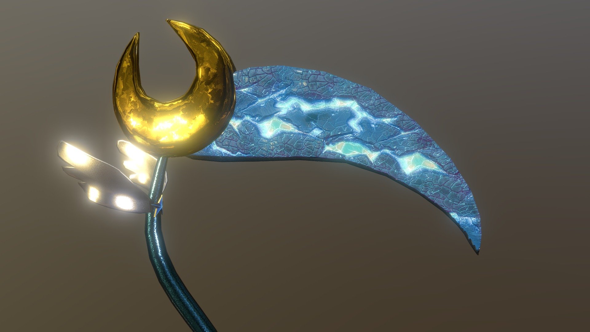 Lunar Scythe - Download Free 3D model by Venera Zappalà (Vera) (@lilith ...