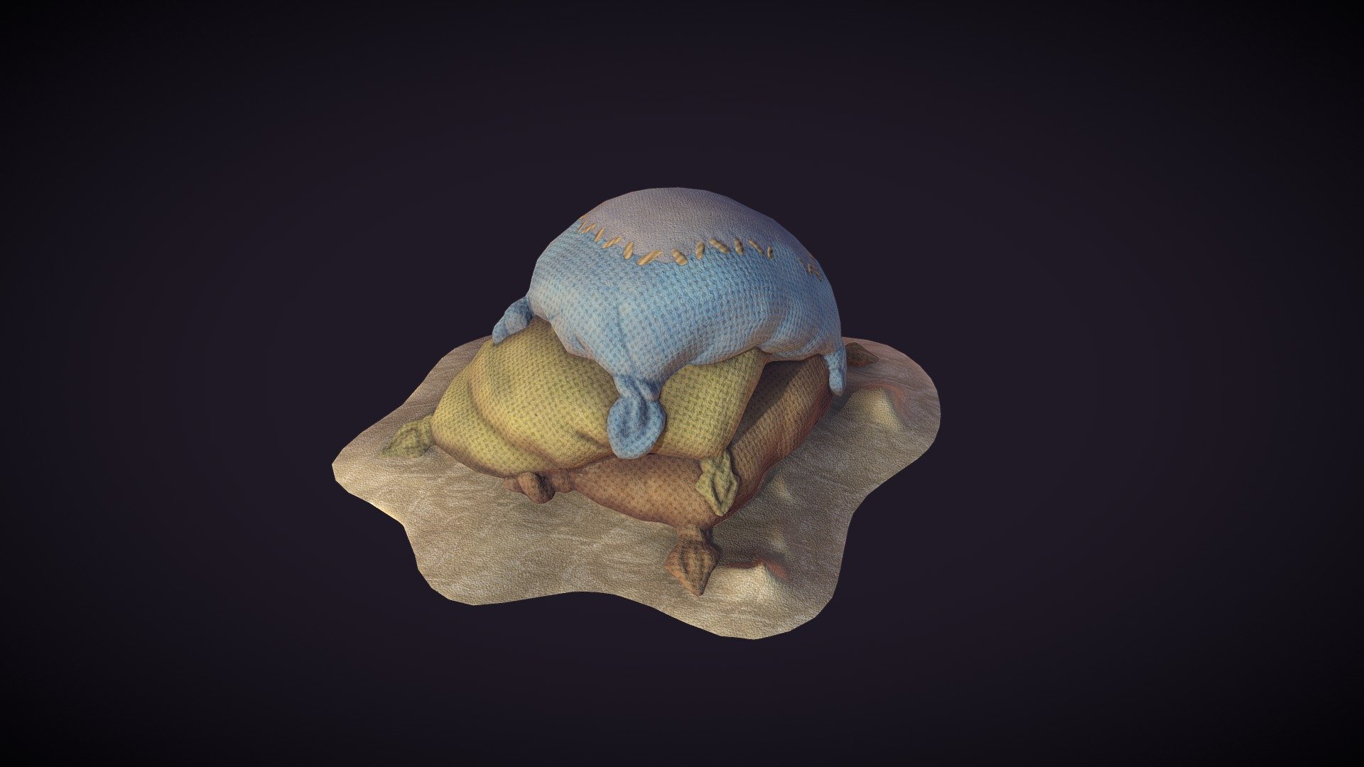 Stylized Sacks - Buy Royalty Free 3D model by gabshega [cdaada9 ...