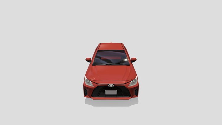 Yaris_Exterior 3D Model