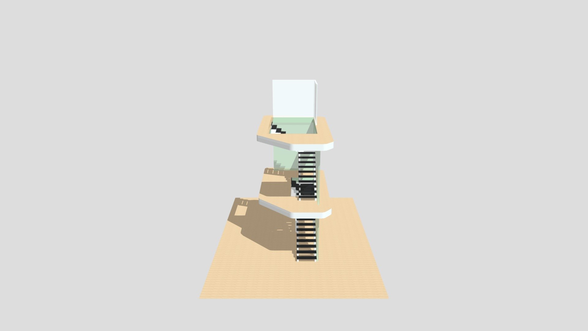 Revised CAD cut stringers no rail - 3D model by barrietrim [cdadb2e ...