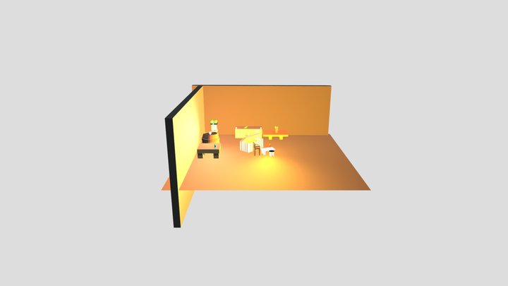 Room Of Art Alec Kauffmann 3D Model