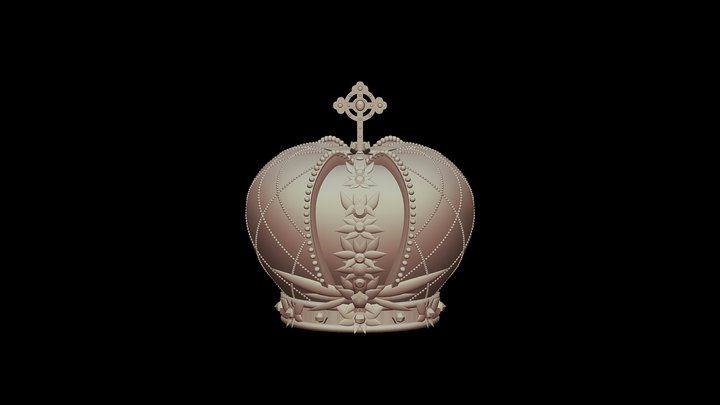 Crown King 3D Model